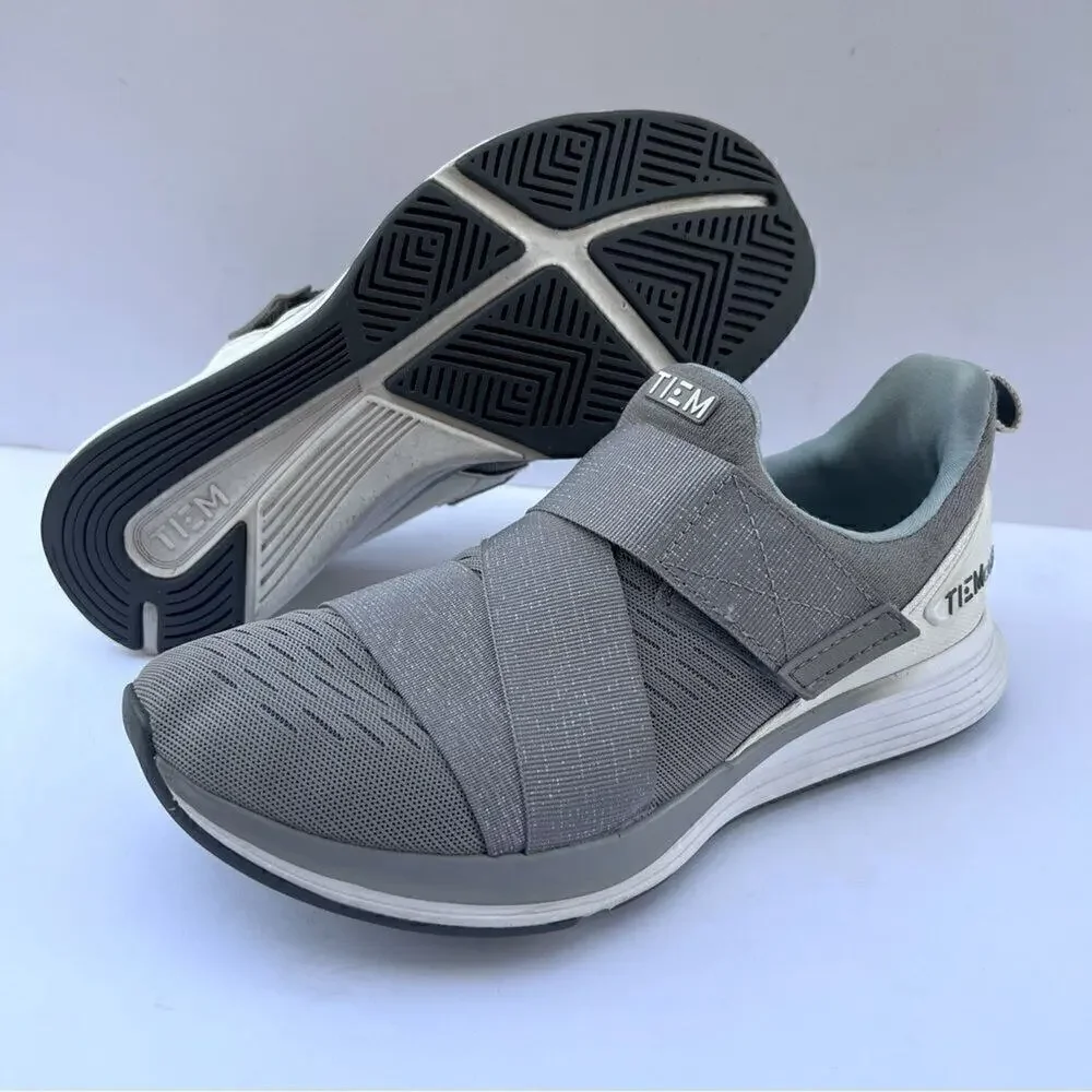 TIEM Womens Latus Training Sneakers in Cloud Gray 8‎